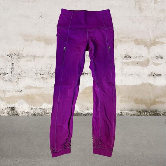 Lululemon Women's Making Moves Tight Leggings Regal Plum Size 4 - Picture 4 of 8